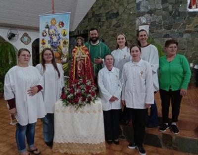 Centenas de Fiéis participaram da abertura da programação religiosa da 61ª Festa do Senhor Bom Jesus em Campo Mendes